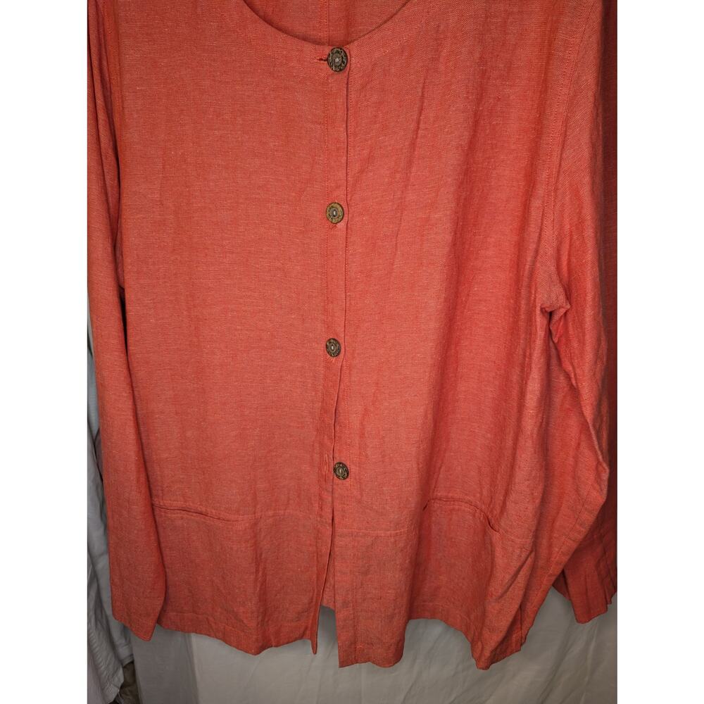 Linen blend 2 piece set - Picture 3 of 8